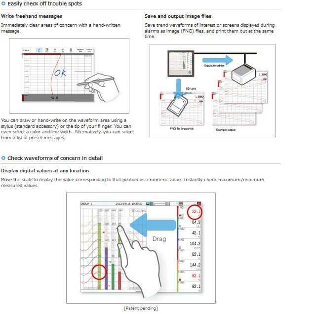 Yokogawa GX10 Touch Screen Recorder (2)